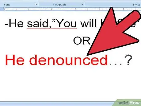 Форматирование диалога в рассказе Шаг 10