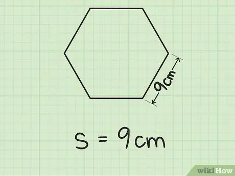 Расчет площади шестиугольника Шаг 2