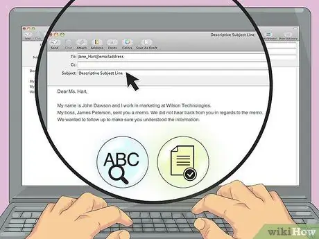 Напишите деловое письмо кому-то, кого вы не знаете Шаг 6