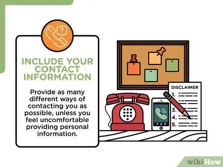 Напишите заявление об отказе от ответственности для своего бизнеса. Шаг 11