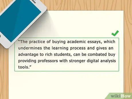 Напишите формулировку проблемы Шаг 8