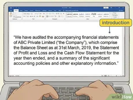 Напишите отчет об аудите Шаг 7