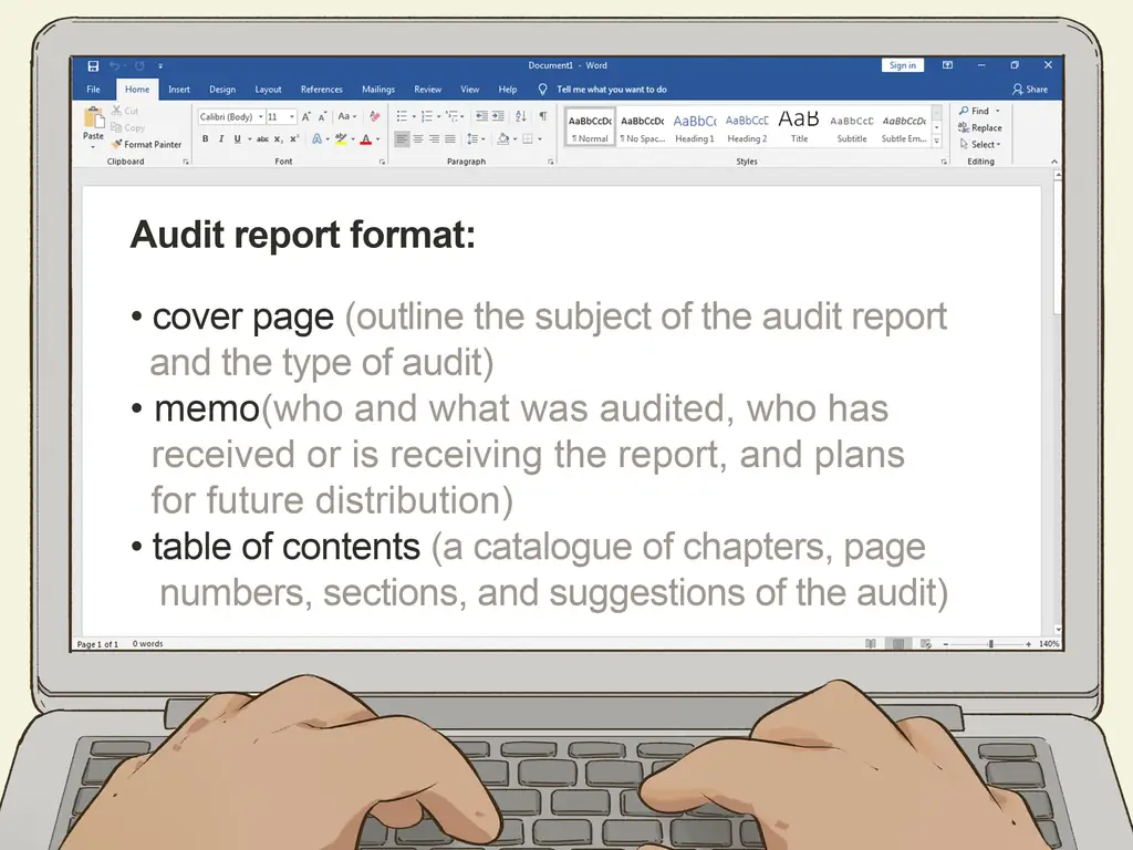 Как написать отчет об аудите: 14 шагов (с иллюстрациями)