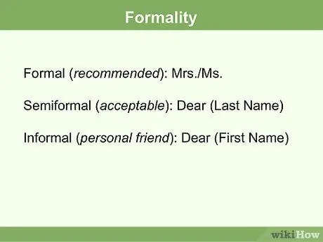 Обращение к женщине в деловом письме Шаг 5