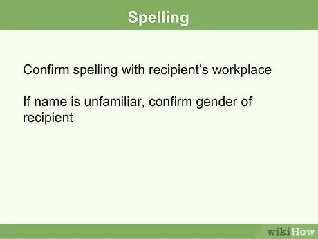 Обращение к женщине в деловом письме Шаг 6