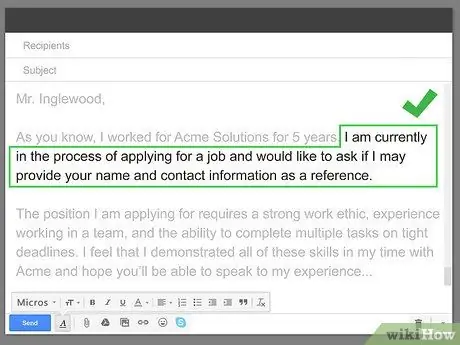 Напишите деловое письмо, шаг 5