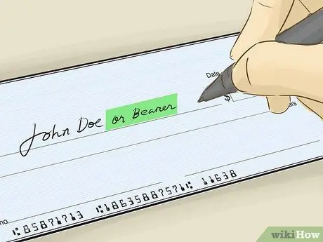 Подпишите чек Шаг 11