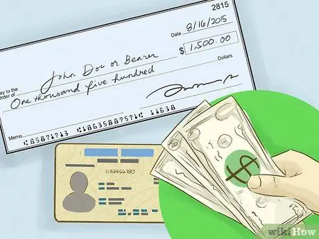 Подпишите чек Шаг 12