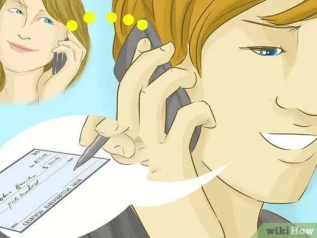 Подпишите чек Шаг 2