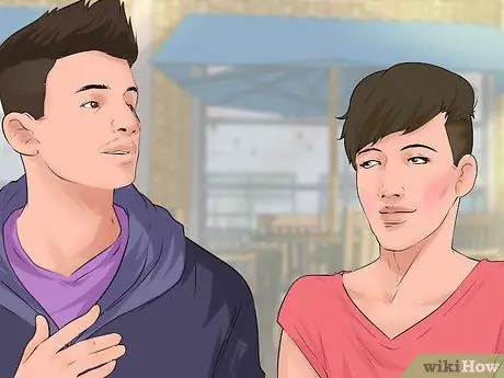 Поговорите с понравившимся парнем Шаг 8