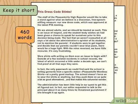 Напишите колонку в газете Шаг 13