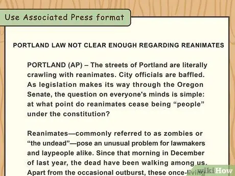 Напишите колонку в газете Шаг 16