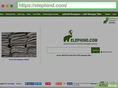 Найдите старые газетные статьи Шаг 5