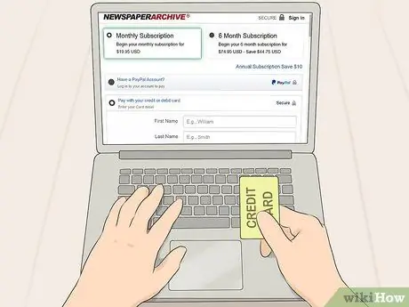 Найдите старые газетные статьи Шаг 6