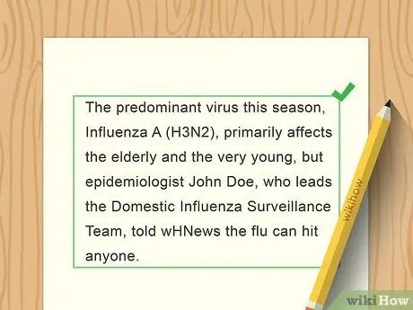 Напишите газетную статью Шаг 8