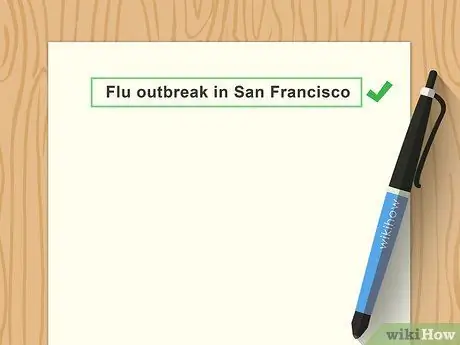 Напишите газетную статью Шаг 5