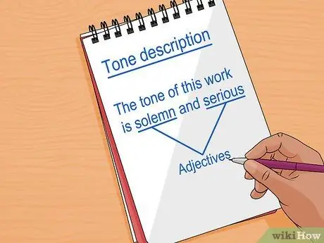 Анализ тона в литературе Шаг 11