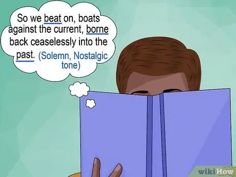 Анализ тона в литературе Шаг 12