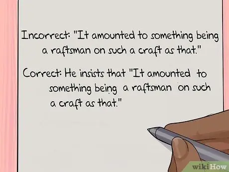 Напишите анализ характера, шаг 16