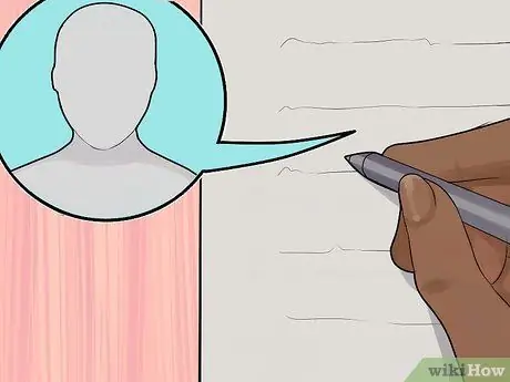 Напишите анализ характера, шаг 5