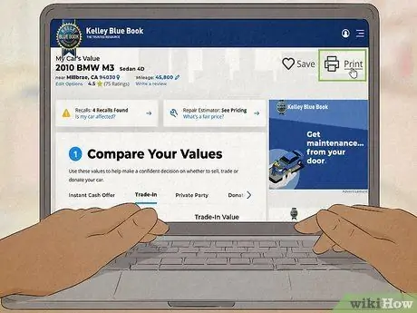 Определение справедливой рыночной стоимости автомобиля Шаг 7