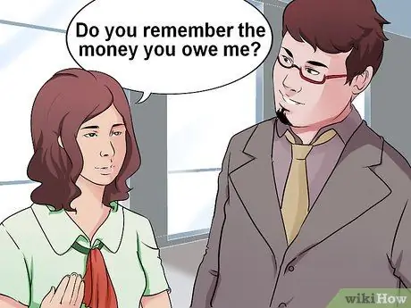 Собирайте деньги у людей, которые вам должны. Шаг 2