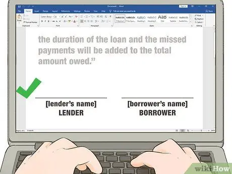 Составьте договор займа между друзьями Шаг 14