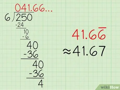 Сделайте длинное деление, шаг 14 Сделайте длинное деление, шаг 14