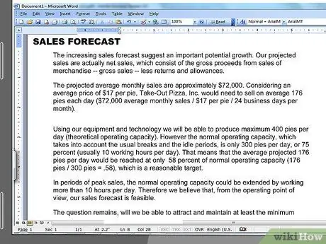 Напишите бизнес-план для стартапа Шаг 12