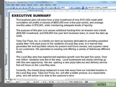 Напишите бизнес-план для стартапа. Шаг 16