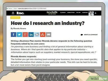 Напишите бизнес-план для стартапа Шаг 2