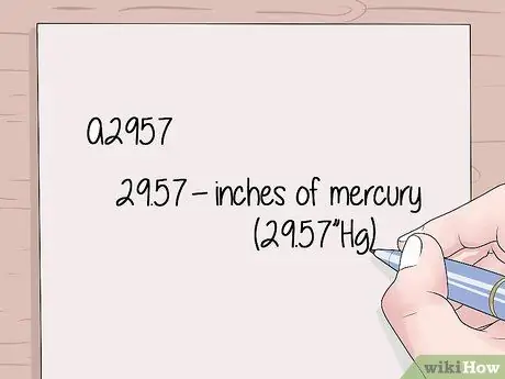 Прочтите авиационный сводный отчет о погоде (METAR) Шаг 14