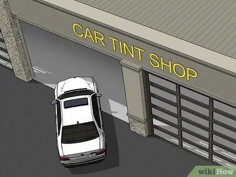 Победить билет на оттенок окна, шаг 3