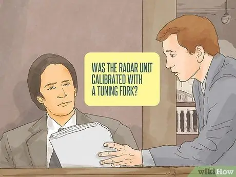 Подвергайте сомнению точность полицейского радара скорости Шаг 9