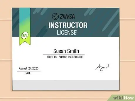 Стать лицензированным инструктором Zumba Шаг 3
