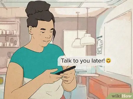 Сохраните умирающий разговор с помощью текста Шаг 13