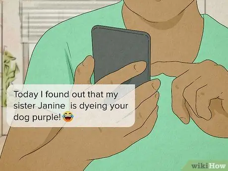 Сохраните умирающий разговор с помощью текста Шаг 5