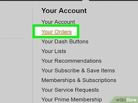 Скрыть заказы Amazon, шаг 3