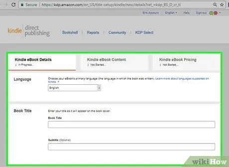 Опубликовать книгу на Amazon Шаг 6