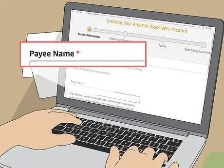 Стать партнером Amazon Шаг 4