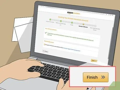 Стать партнером Amazon Шаг 8