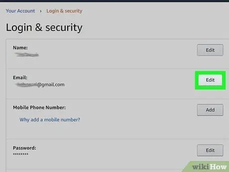 Измените адрес электронной почты для своей учетной записи Amazon Шаг 14
