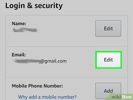 Измените адрес электронной почты для своей учетной записи Amazon Шаг 5