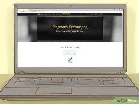 Продать биткойны Шаг 1