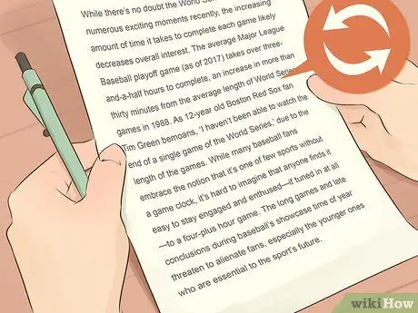 Напишите основной абзац Шаг 13