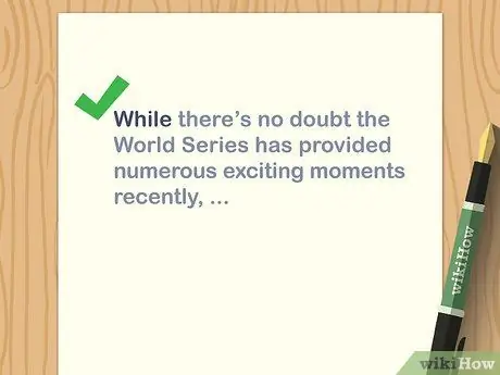 Напишите основной абзац, шаг 4