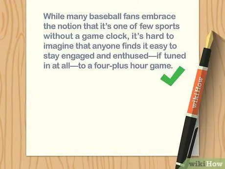 Напишите основной абзац, шаг 8