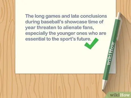 Напишите основной абзац Шаг 9