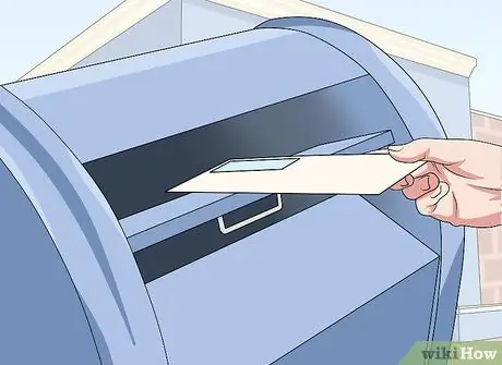 Отправить S. A. S. E. (Конверт с самоадресом и штампом) Шаг 10