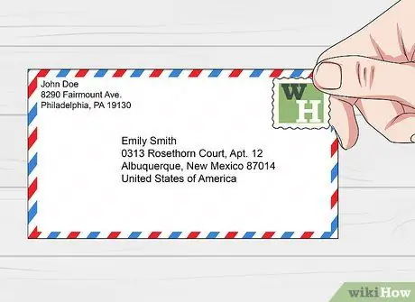 Отправить S. A. S. E. (Конверт с самоадресом и штампом) Шаг 8